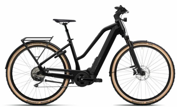 FLYER Upstreet 7.12 XC (2023) - 28 Zoll 630Wh 10K Trapez - Pearl Black Gloss