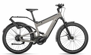 Riese & Müller Superdelite GT vario (2022) - 27.5 Zoll 1125Wh Enviolo Fully - warm silver matt