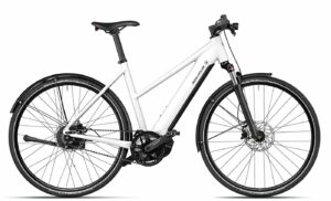 Riese & Müller Roadster Mixte vario (2023) - 28 Zoll 625Wh Enviolo Trapez - crystal white
