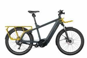Riese & Müller Multicharger GT touring 750 (2023) - 26 Zoll 750Wh 11K Diamant - utility grey/curry matt