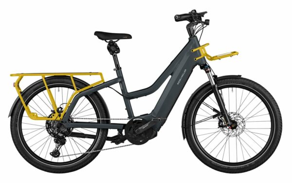 Riese & Müller Multicharger Mixte GT touring (2023) - 26 Zoll 750Wh 11K Trapez - utility grey/curry matt