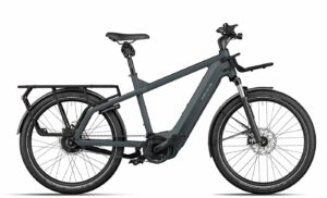 Riese & Müller Multicharger GT vario 750 (2023) - 27.5 Zoll 750Wh Enviolo Diamant - utility grey/ black matt